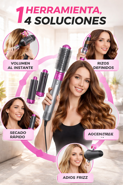 Cepillo Secador 5 en 1 – Versión Pro