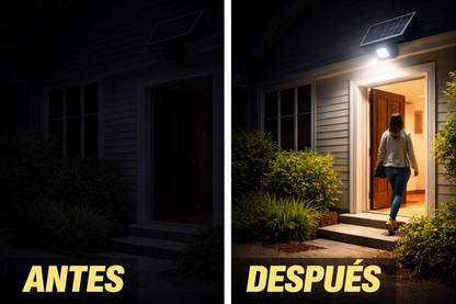 Foco LED Sensor Solar