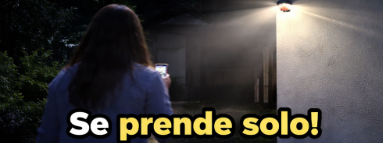 Foco LED Sensor Solar