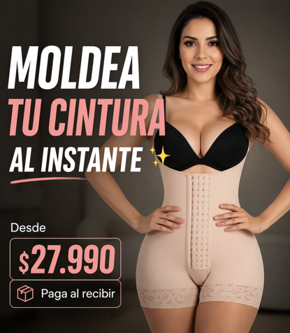Faja Bodyflex – Moldea tu cintura al instante y luce increíble desde el primer uso✨