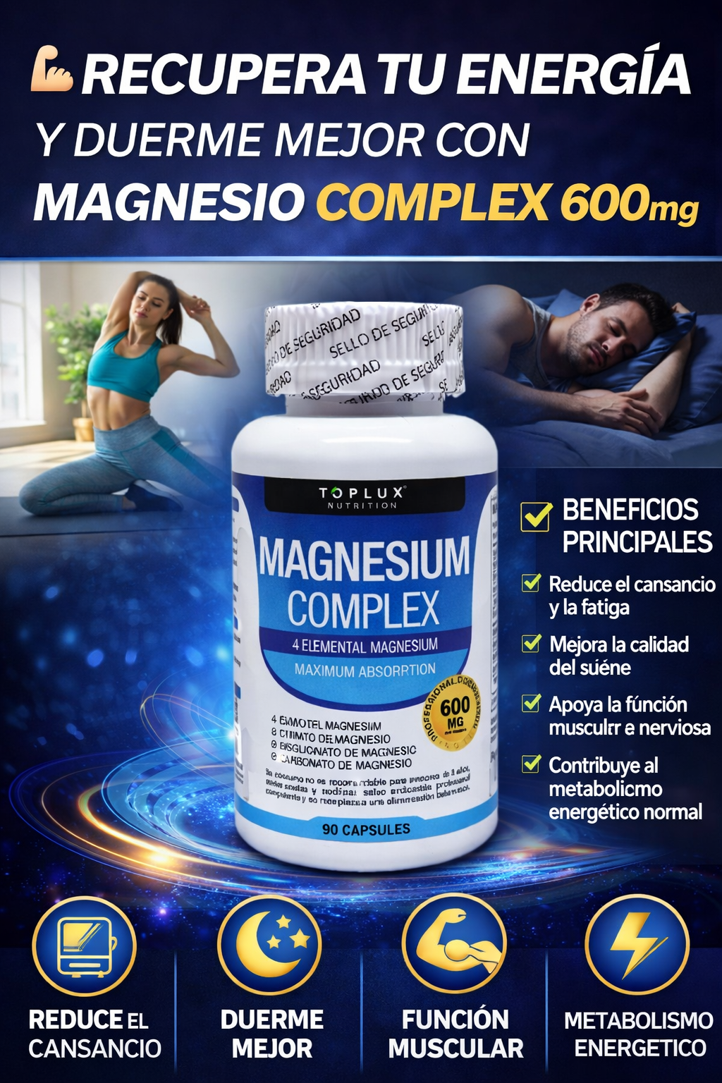 Magnesio Complex 600mg