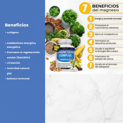 Magnesio Complex - 7 beneficios