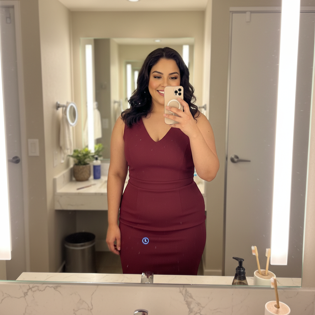 Slide 3 - Mirror selfie