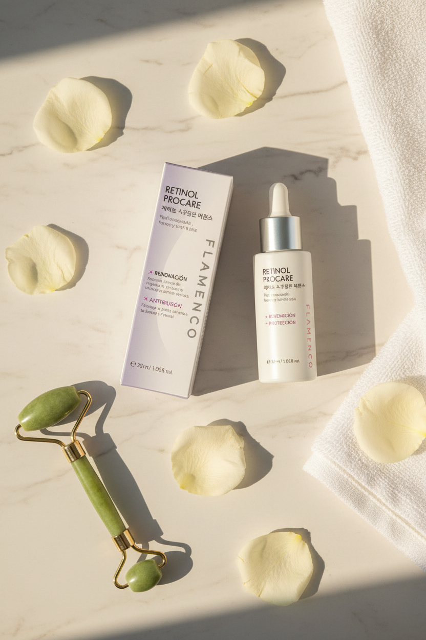 UGC Retinol flat lay